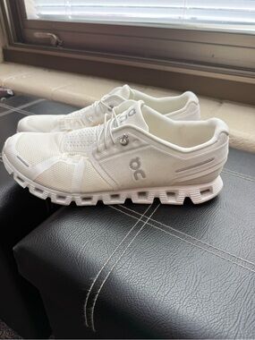 On Running White Athletic Sneakers